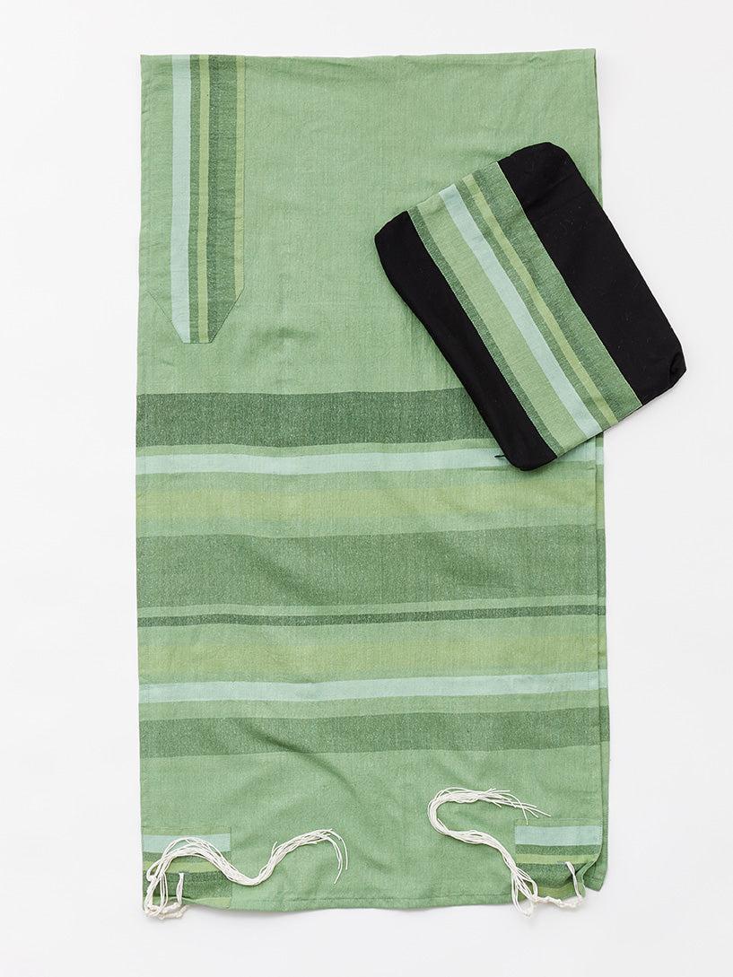 Handwoven Tallit: Meadow