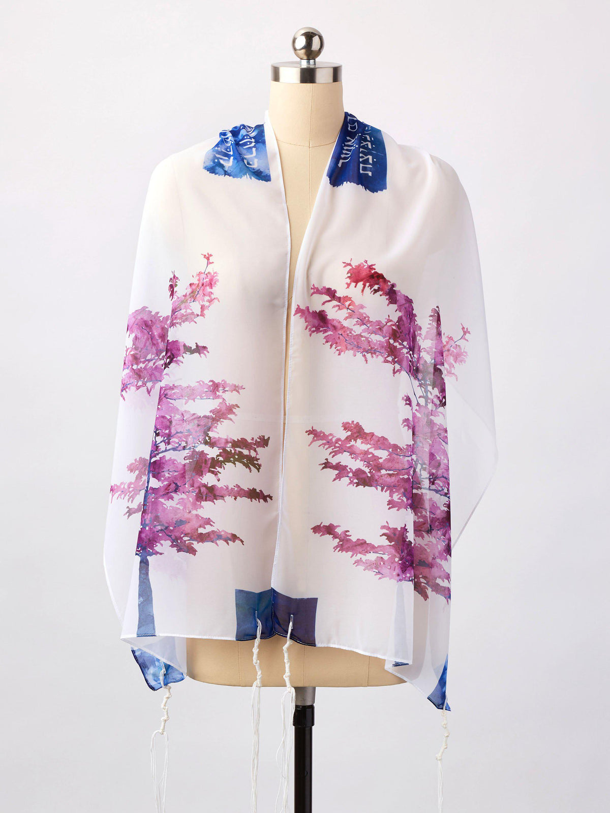 purple tree tallit tallis